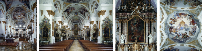 Graphik "Ansichten der Studienkirche" (Quelle: ALP) studienkirche_2